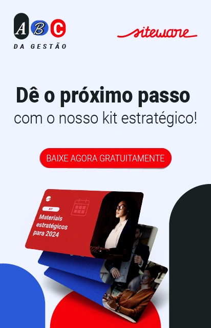Banner do kit de materiais estratégicos para 2024 da Siteware